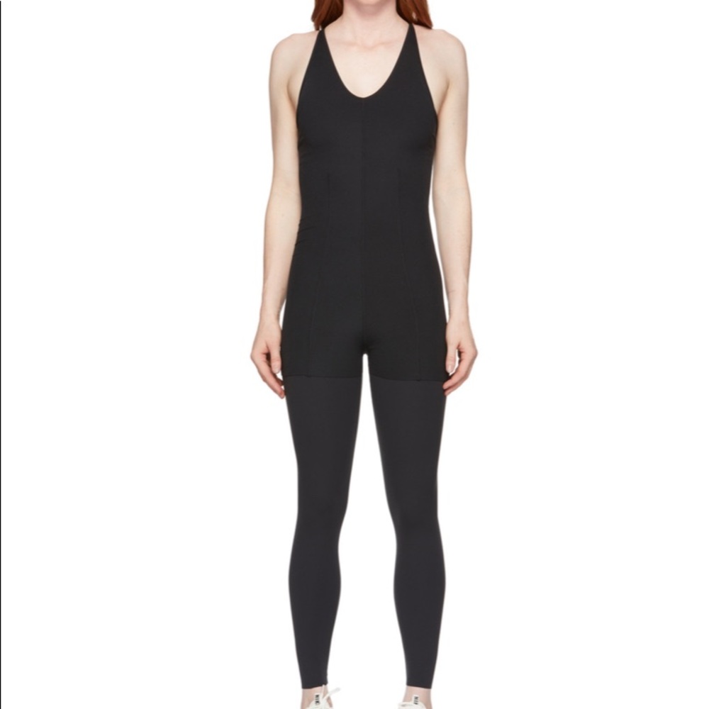 Nike Black Yoga Luxe Jumpsuit